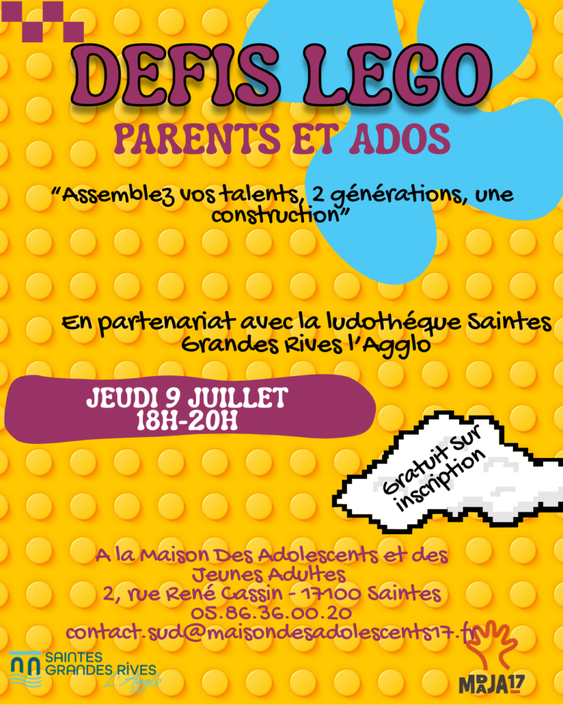 Défis lego parents et ados